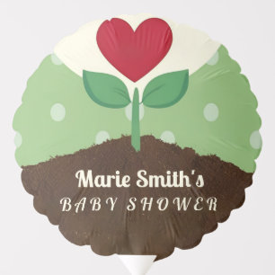 A Little Sprout is on the Way Baby Shower Balloon
