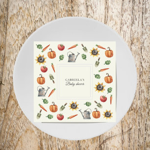 A Little Sprout Is On the Way Baby Shower Napkins