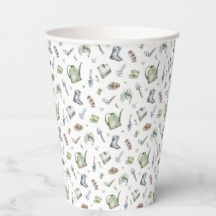 A Little Sprout on the Way Baby Shower Invitation Paper Cups