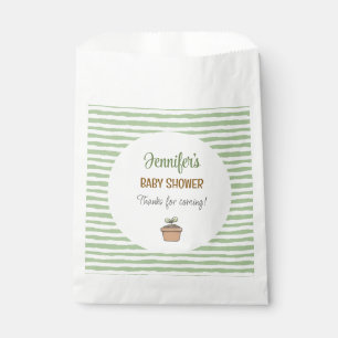A Little Sprout on the Way Favor Bag