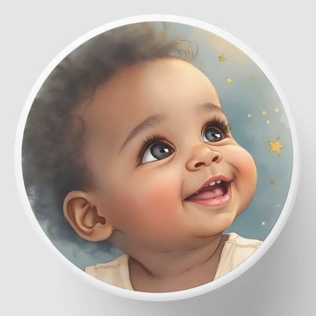 A Little Star Baby Shower Soy Wax Candle Favor Mini Candle Favors (Front)