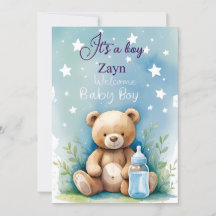 "A Little Star is on His Way – Blue Baby Shower In