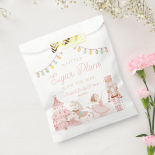 A Little Sugar Plum Nutcracker Baby Shower Favor Bag