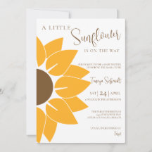 A Little Sunflower Is On The Way