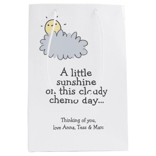 A little sunshine on this cloudy day _ Chemo Care Medium Gift Bag