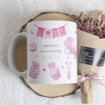 A Little Sweetheart Baby Shower Coffee Mug<br><div class="desc">Our "A Little Sweetheart Baby Shower and Birthday" collection features cute pink candy and heart watercolor illustrations perfect for any time of year. Numerous matching products in our shop are ready for your personalization. Contact us for any special requests or products that you need and check our store for more...</div>
