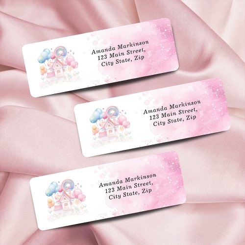 A Little Sweetheart Candy Baby Shower Label