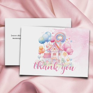 A Little Sweetheart Candy Baby Shower Thank You Card