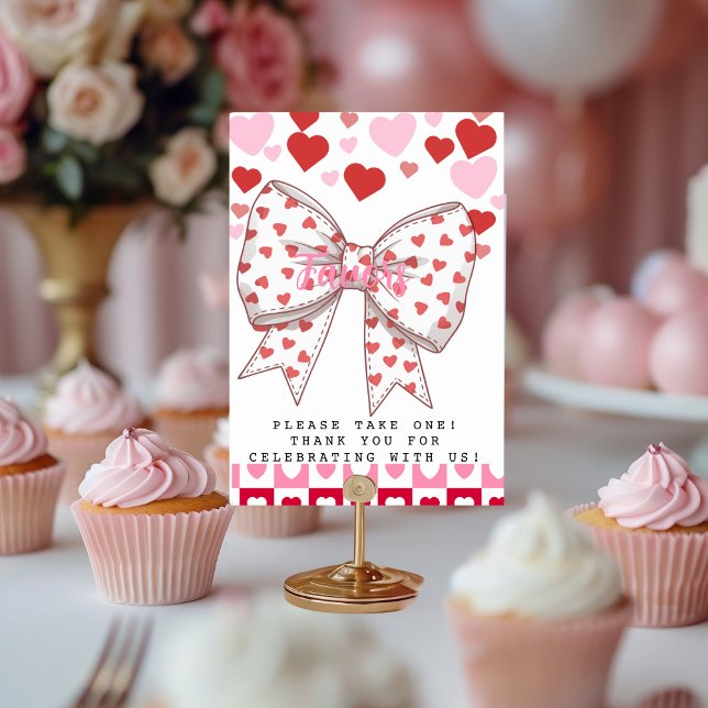 A Little Sweetheart Favors  Table Number (A Little Sweetheart Favors Table Number)
