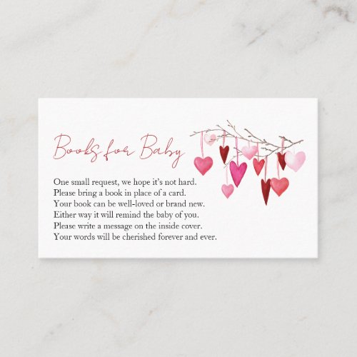 A little Sweetheart is on the Way Books for Baby  Business Card