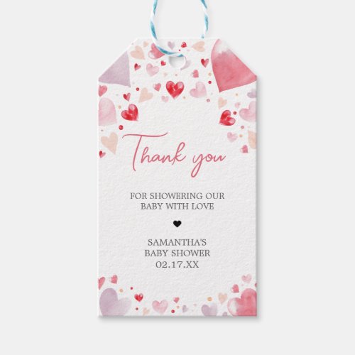 A Little Sweetheart Valentine Favor Tags