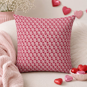 A Little Sweetheart Valentine Throw Pillow