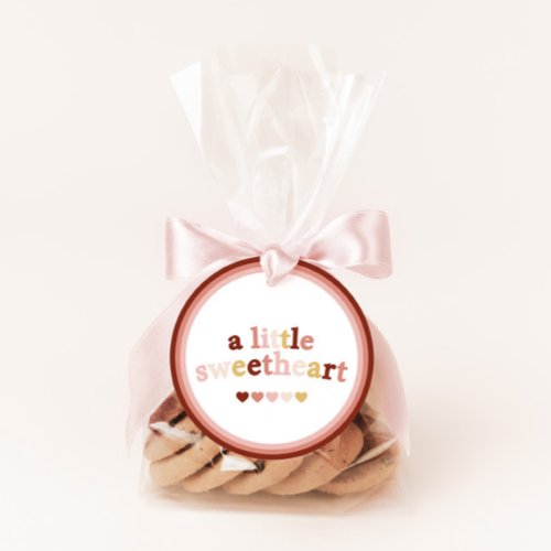 A Little Sweetheart Valentines Baby Shower Favor Tags