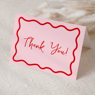 A Little Sweetheart Valentine's Baby Shower Letterpress Thank You Card