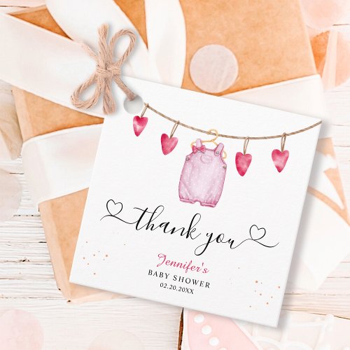 A Little Sweetheart  Valentines Day Baby Shower  Favor Tags