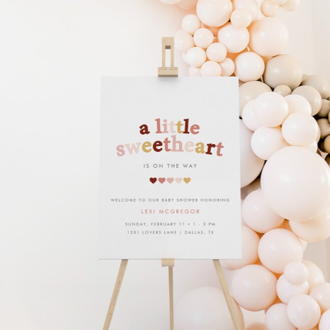 A Little Sweetheart Valentines Welcome Sign (Creator Uploaded)