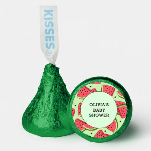 A Little Sweetie Summer Watermelon Baby Shower Hershey®'s Kisses®