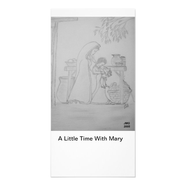 A Little Time With Mary Card (Front)
