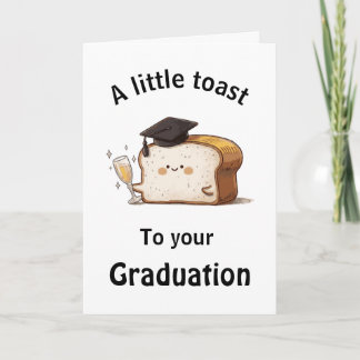 A Little Toast to Your Graduation Card