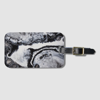 A little too close for comfort luggage tag