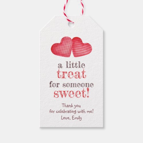 A little treat for someone sweet favor Gift tags