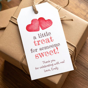 A little treat for someone sweet favor Gift tags
