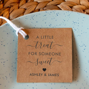 A Little Treat for Someone Sweet Gift Tag, Kraft Favor Tags