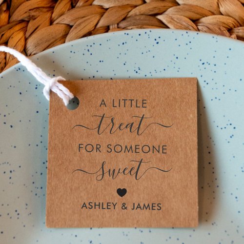 A Little Treat for Someone Sweet Gift Tag Kraft Favor Tags
