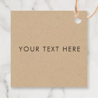 A Little Treat for Someone Sweet Gift Tag, Kraft Favor Tags | Zazzle