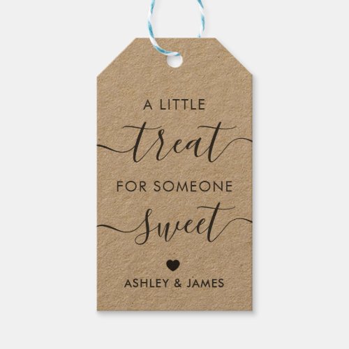 A Little Treat for Someone Sweet Gift Tag Kraft Gift Tags