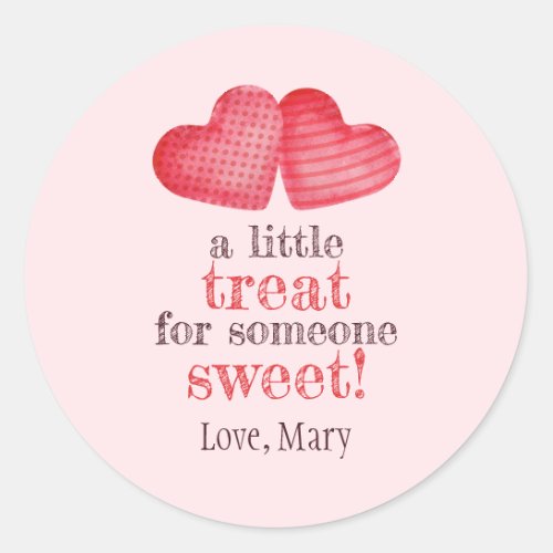 A little treat for someone sweet hearts Sticker