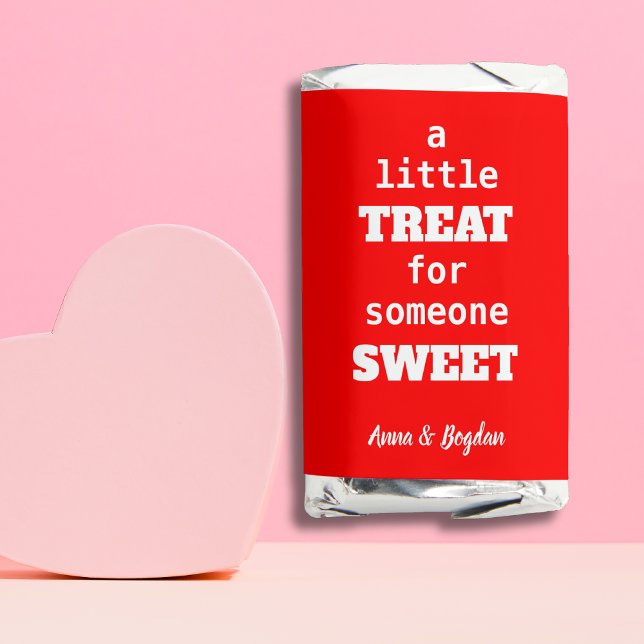 A Little Treat For Someone Sweet | Red Valentine Hershey's Miniatures (Creator Uploaded)