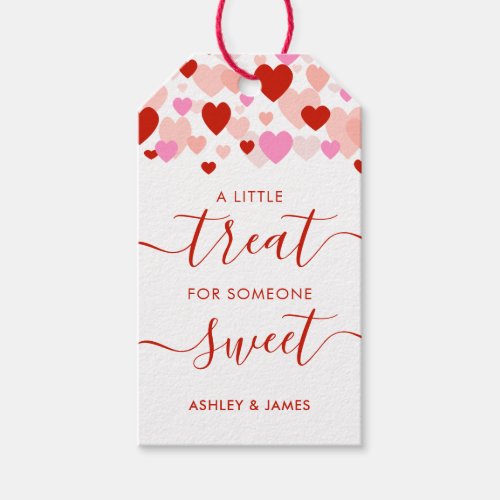 A Little Treat for Someone Sweet Tag Valentine Gift Tags
