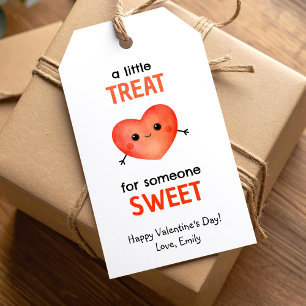 A little treat for someone sweet Valentine's day Gift Tags