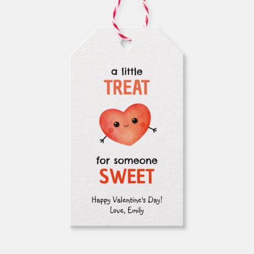 A little treat for someone sweet Valentines day Gift Tags