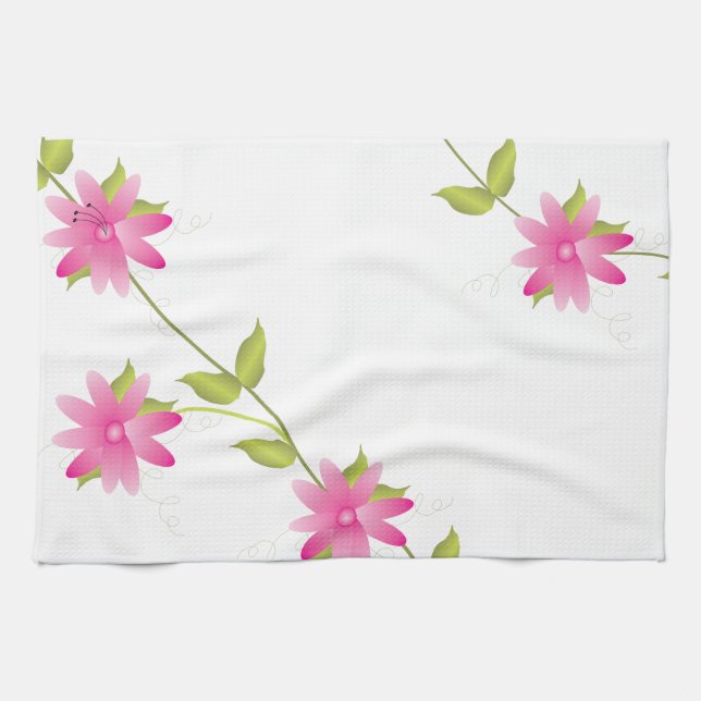 A Little Vine Towel (Horizontal)