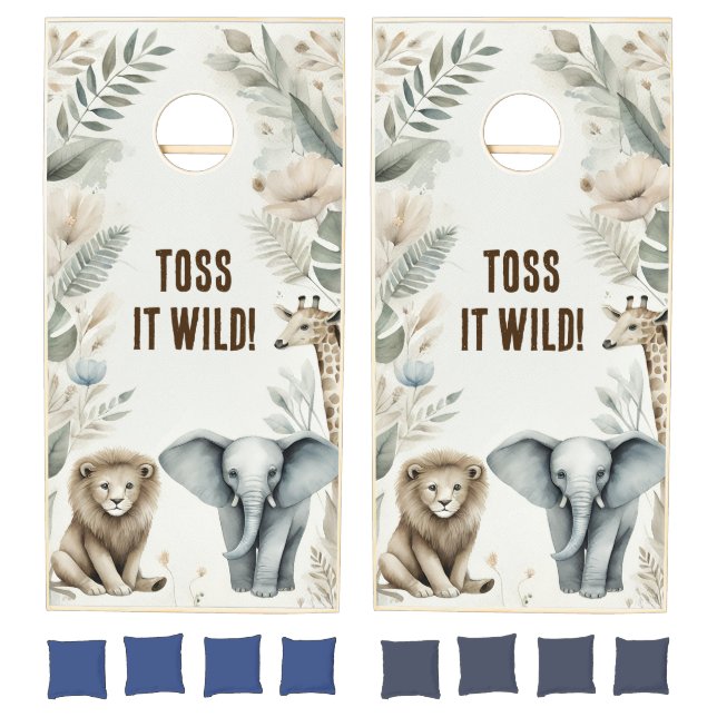 A Little Wild One  Cornhole Set (Set)