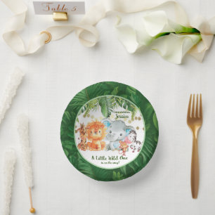 A Little Wild One Is On the Way Paper Bowls