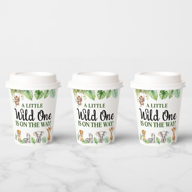  A Little Wild One Is On the Way Paper cup (Multi)
