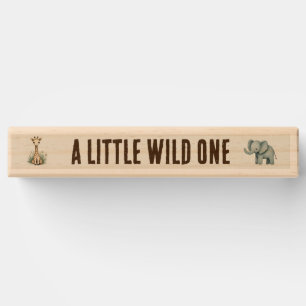 A Little Wild One Topple Tower