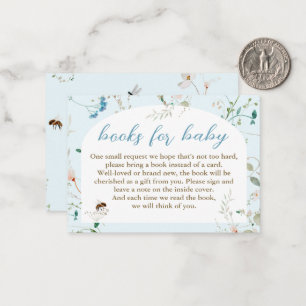 A little Wildflower Books for Baby Note Card