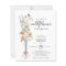 A Little Wildflower Girl Budget Baby Shower Invite
