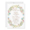 A little Wildflower is on the way Baby Shower  Inv