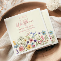 A Little Wildflower Wild Flower Floral Baby Shower