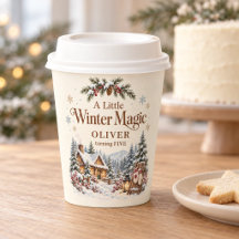 A Little Winter Magic Cozy Kids Birthday Cottage