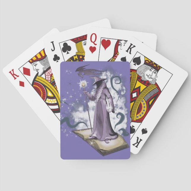 A Little Wizardry Classic Playing Cards (Back)