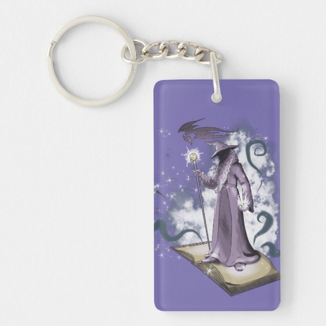 A Little Wizardry Keychain (Front)