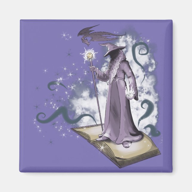A Little Wizardry Magnet (Front)