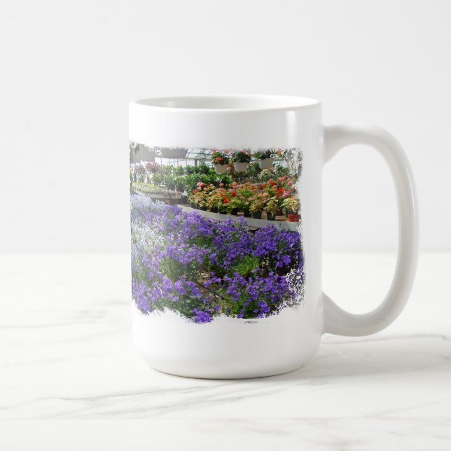 A Local Greenhouse Shows Their Wares Coffee Mug (Right)