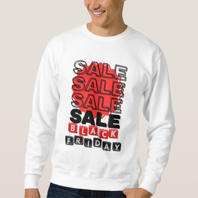 Sweatshirt black 2025 friday sale